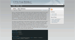 Desktop Screenshot of ibiliskov.info