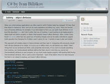 Tablet Screenshot of ibiliskov.info